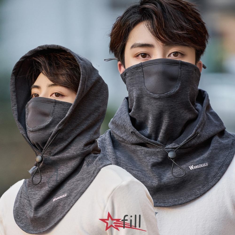 หนี หมวกแก๊ป,ฝาครอบหัวกันลมหน้าจอกรอง,ผ้าหุ้มหัวขายร้อนกีฬากลางแจ้ง