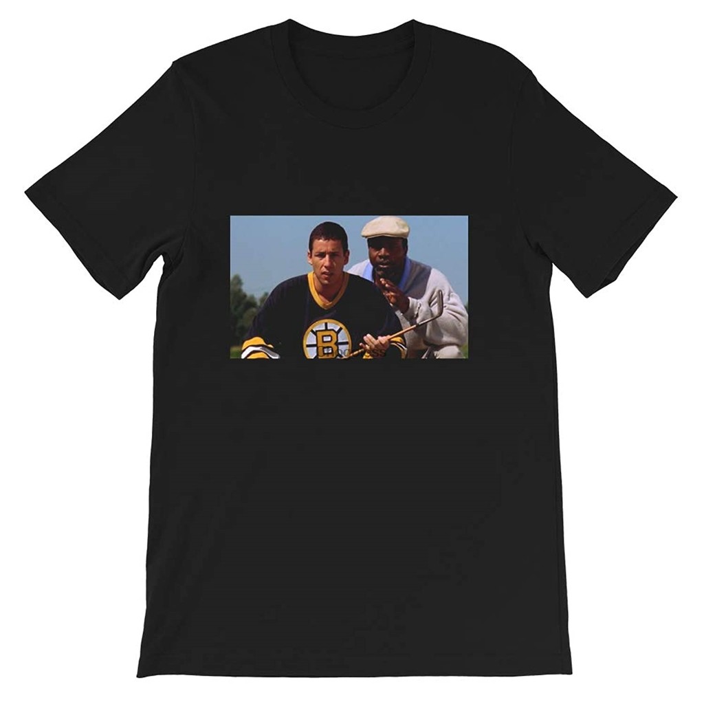 Happy Gilmore Adam Sandler ภาพยนตร์คําคมตลกฉาก Happy Chubbs ตลกสําหรับชาย mens Unisex เสื้อยืด
