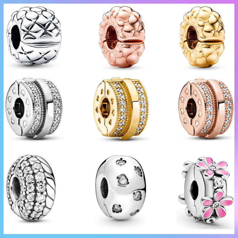 สินค้าเฉพาะจุด P (Andora) charm s925 สร้อยข้อมืออุปกรณ์เสริมหัวเข็มขัดคงที่ลูกปัดของขวัญสุภาพสตรี p706
