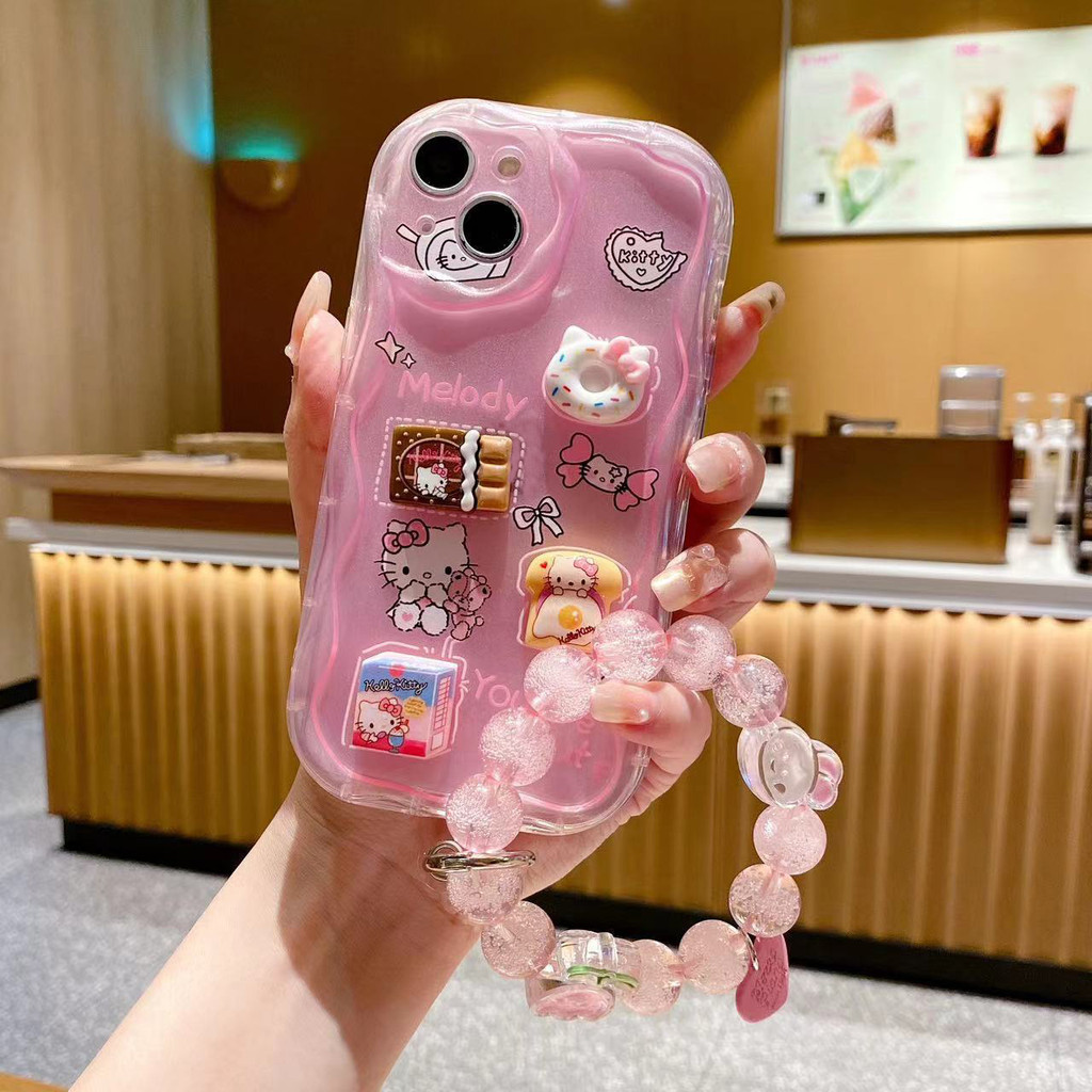 สาว 3D ตุ๊กตา Melody KT นุ่มเคสโทรศัพท์สําหรับ Samsung S25 S24 Ultra S23 S22 S21 Plus S23fe S24fe S21fe S20fe