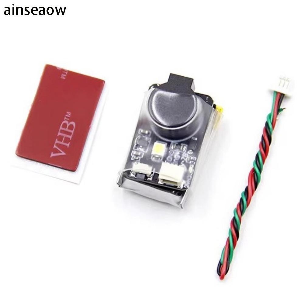 Aenseaow Buzzer Tracker, Anti-lost Super Loud Finder,อัพเกรดไฟ LED ขนาดเล็ก 110dB 5V RC เครื่องบินอะไหล่สําหรับ RC FPV Drone