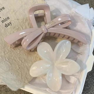 คลาสสิกไล่โทนสีลีลาวดีดอกไม้กิ๊บจับคลิป Barrettes อุปกรณ์เสริม