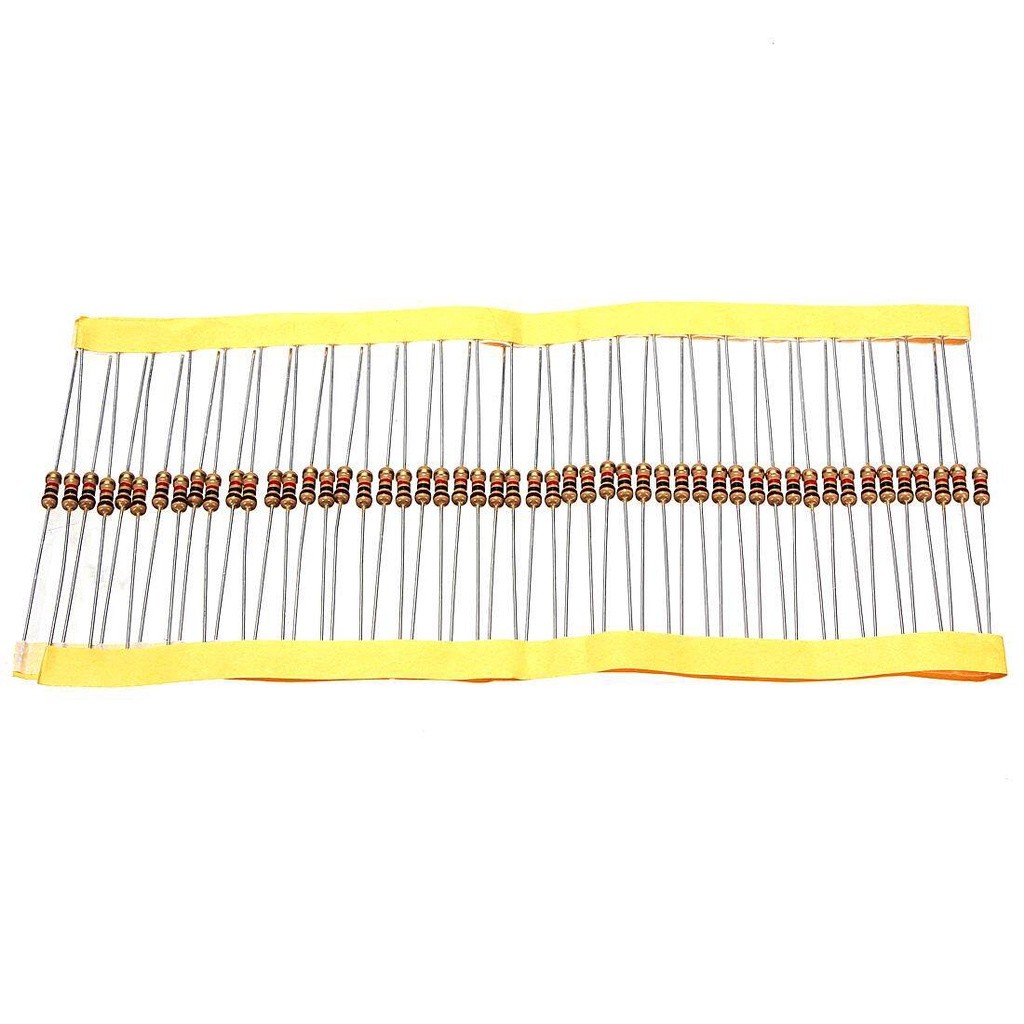 ตัวต้านทาน 1,000 โอห์ม จำนวน 10,30,50,100 ตัว Resistor 1k Ohm x10 x30 x50 x100 pcs R1K
