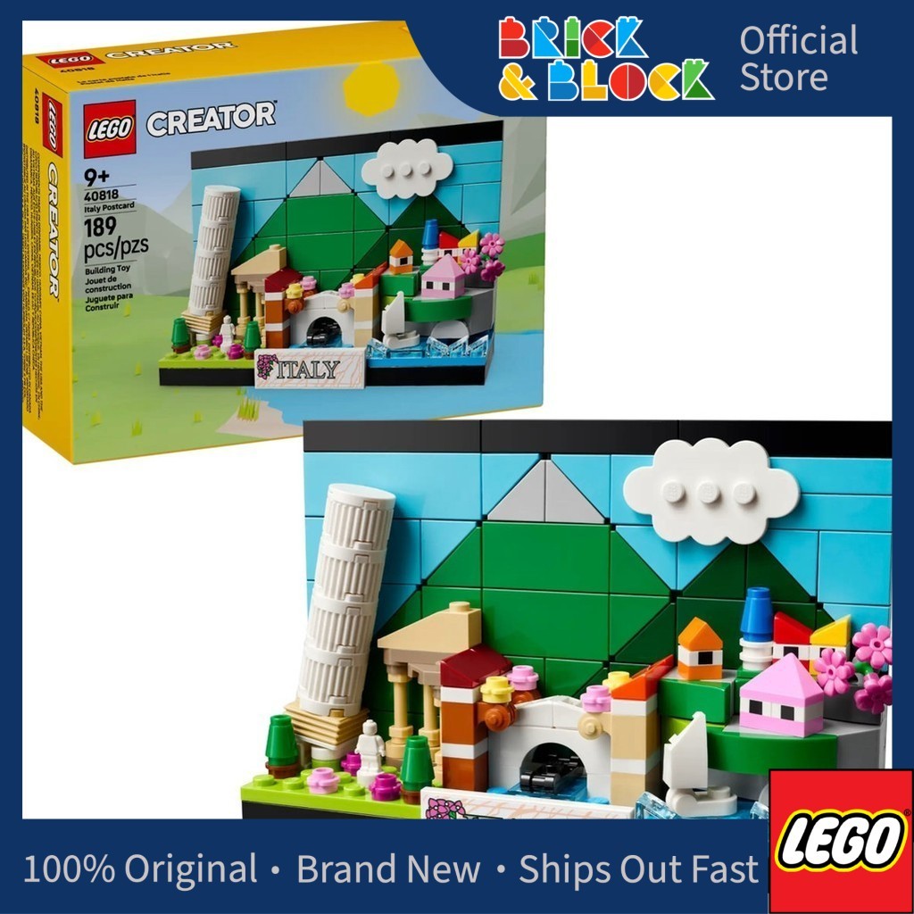 LEGO 40818 อิตาลีโปสการ์ด LEGO Creator