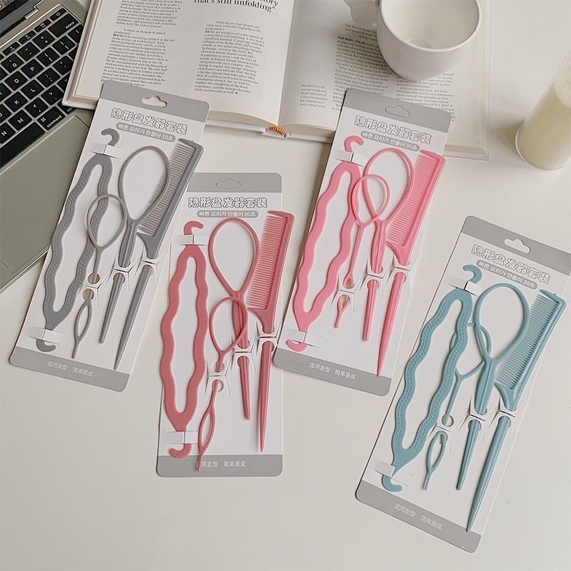 ผม Tying Handy เครื่องมือผม Tying เข็มเด็กผม Tying อุปกรณ์ผม Tying ผม Tying อุปกรณ์ Lazy จัดแต่งทรงผ