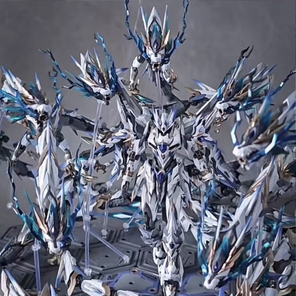 ของขวัญ Cao Ren Ao Bing Lu Bu Bai Xue Ji Gundam Assembly Model Motor Core Unicorn Random Mystery Box