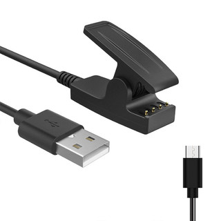 สายชาร์จ USB สําหรับผู้เบิกทาง Garmin 645 235 230 630 Lily 2 Vivomove HR Approach S20 Type C สายชาร์จ