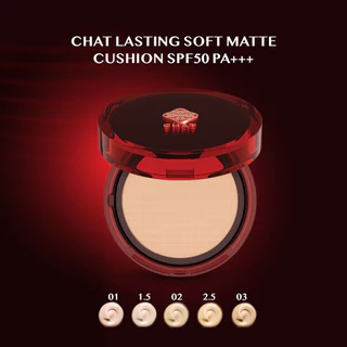 CHAT Lasting Soft Matte Cushion SPF50PA+++ 14g. คุชชั่น ซอฟท์ แมท ฉัตร