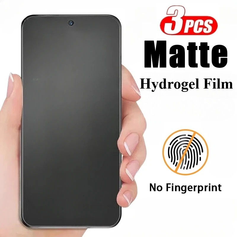 3Pcs Matte HD Soft Film สําหรับ iQOO Neo10 Neo9S Neo9 Pro Pro + 9H Anti-Shock Clear Hydrogel โทรศัพท