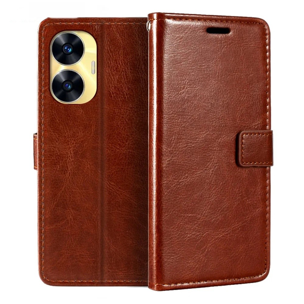 เคสโทรศัพท์สําหรับRealme C55 C53 C51 RMX3710 RMX3830 RMX3760 กระเป๋าสตางค์ปกหนังPU