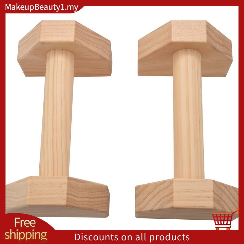 1 คู่ Parallels ยิมนาสติก Calisthenics Handstand Bar ไม้ฟิตเนสการออกกําลังกายเครื่องมือการฝึกอบรมเกี