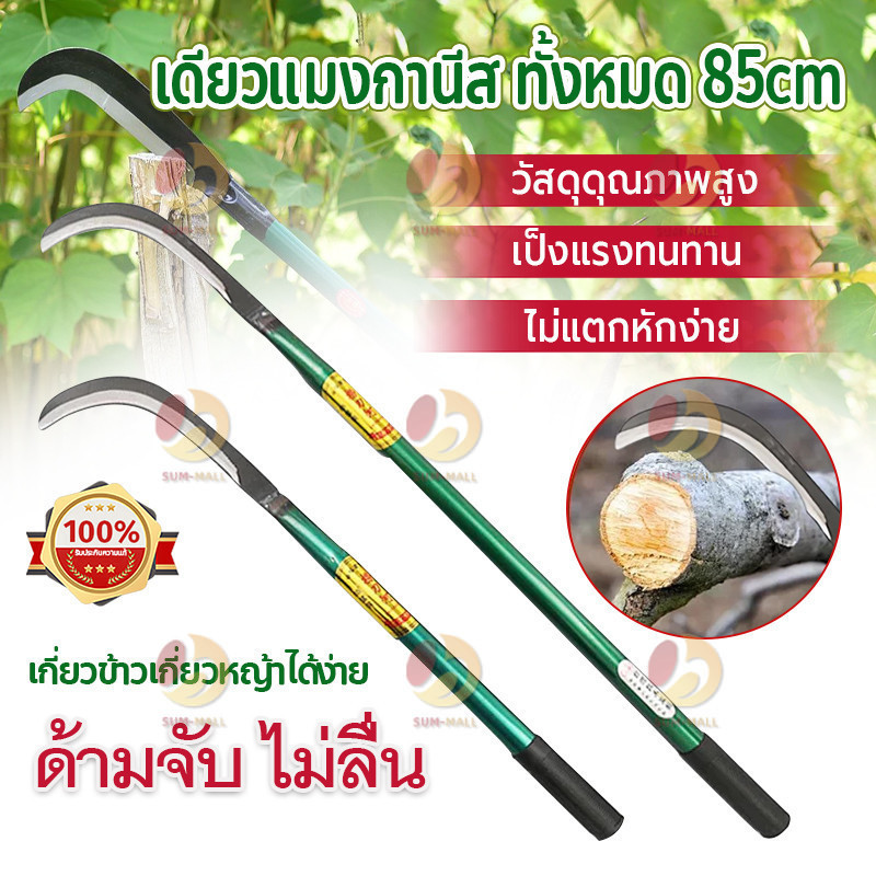 💥จัดส่งที่รวดเร็ว💥 เคียวแมงกานีส เคียวเหล็กแมงกานีส เคียวเกี่ยวหญ้า เคียวเกี่ยวข้าว มีดถางหญ้า คียวตัดกิ่งไม้