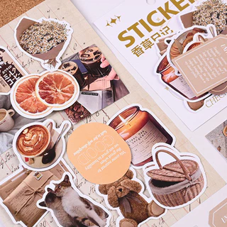 40 ชิ้น Vintage Special Shaped Series สติกเกอร์ Journal Deco DIY สติกเกอร์
