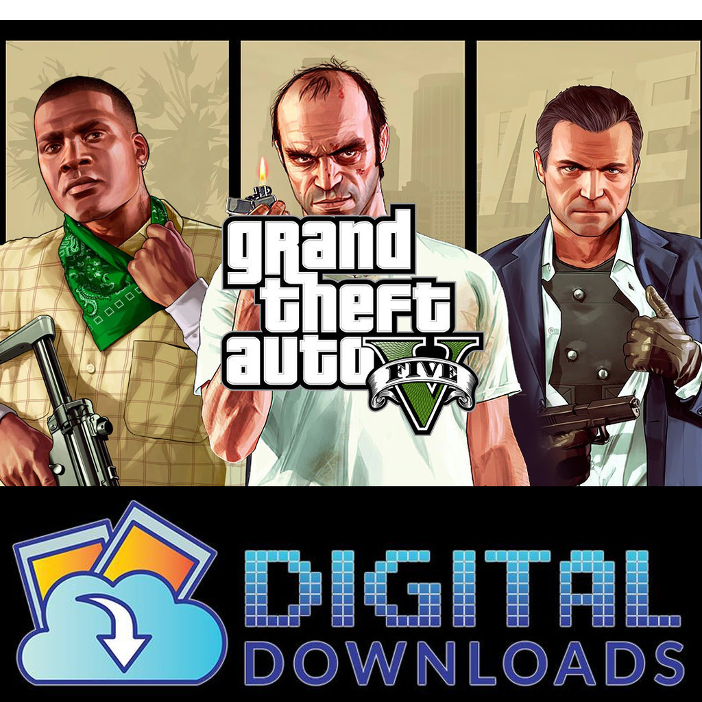 🎮 [เกม PC] [เกม คอม] [USB] GTA V / GTA 5