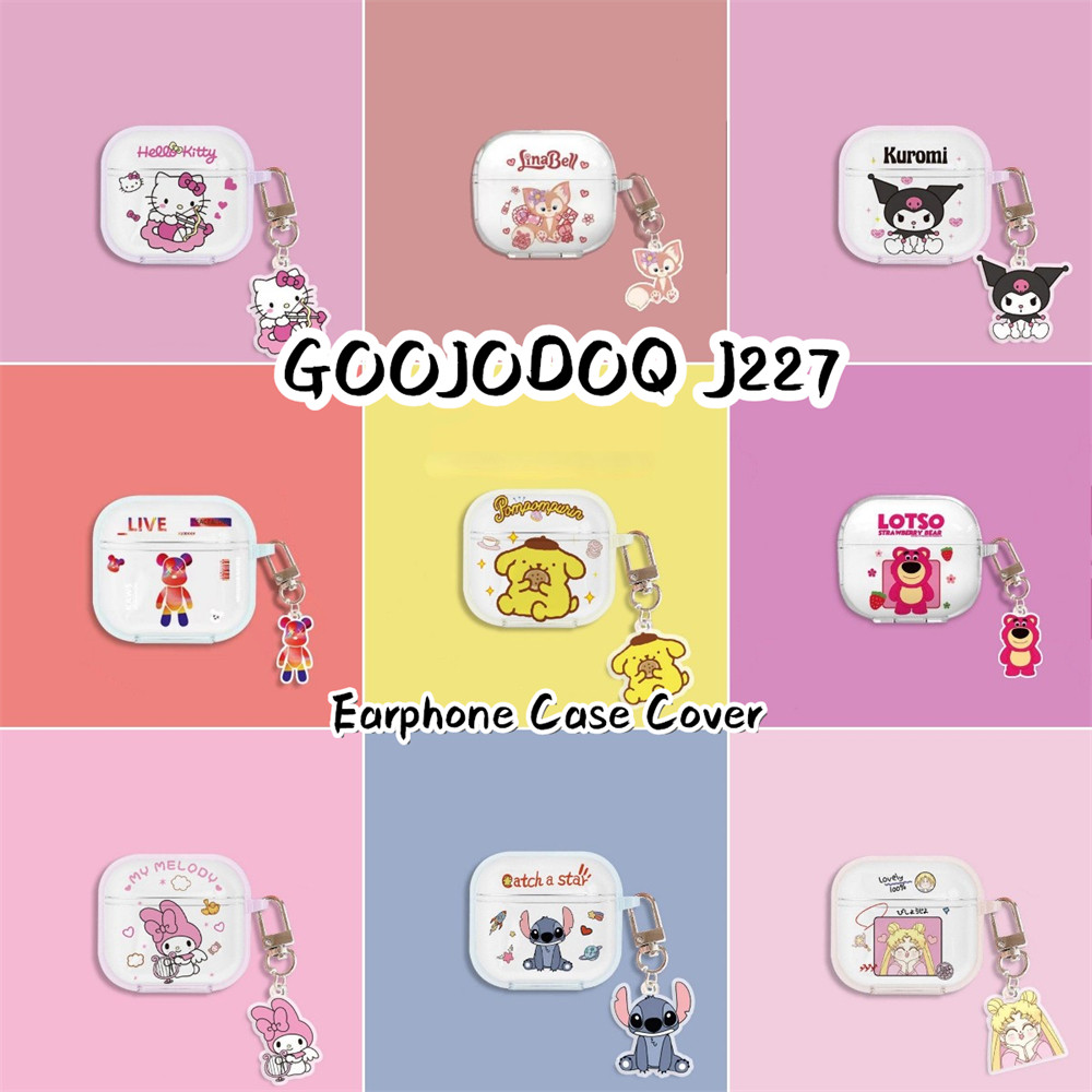 【Case Home】นําไปใช้กับ GOOJODOQ J227 เคส Case เคสหูฟัง การ์ตูนสร้างสรรค์ ซิลิโคนนุ่ม เคส เคสหูฟัง