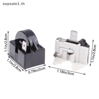 # SALE # คอมเพรสเซอร์ตู้เย็น PTC Start Relay ตู้เย็น Starter Overload Protector 1/2 Pin 15 Ohm 1/6H ตัวป้องกันทดแทน