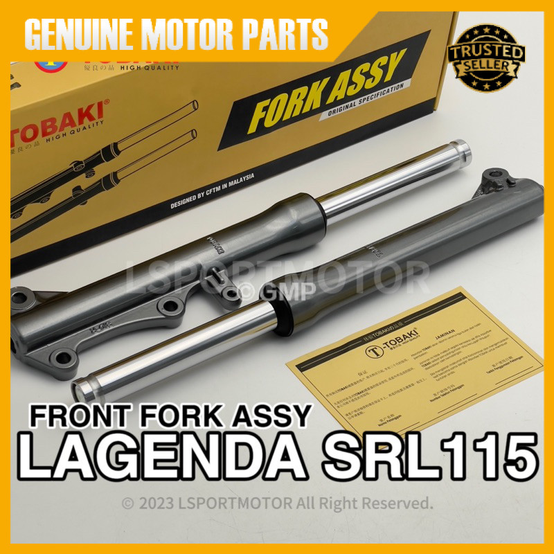 YAMAHA LAGENDA SRL115 FRONT FORK ASSY (TOBAKI) SRL 115