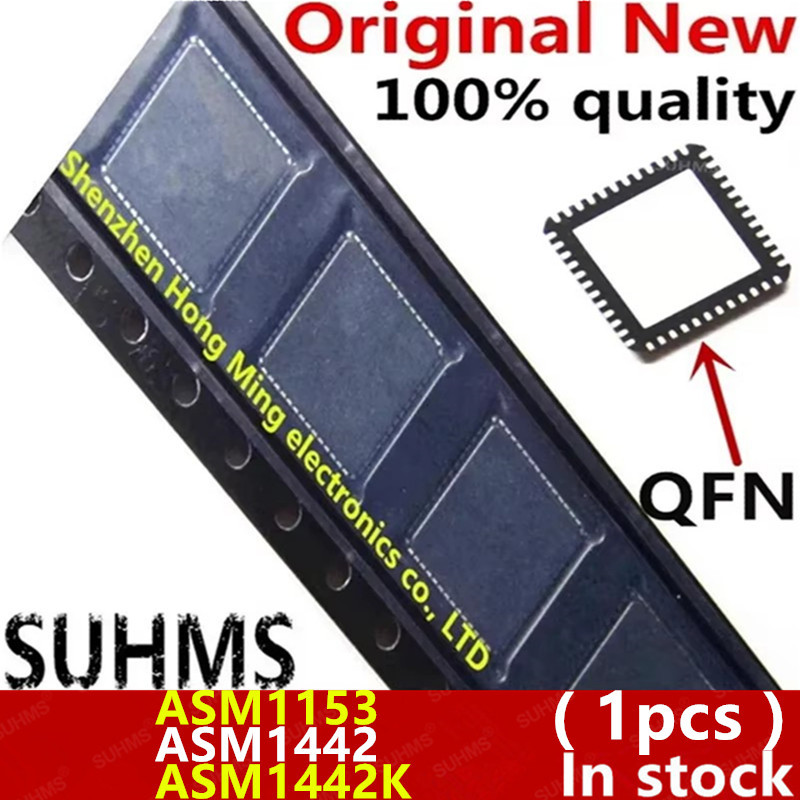 (1 ชิ้น) 100% ใหม่ ASM1153 ASM1442K ASM1442 QFN-48 ชิปเซ็ต