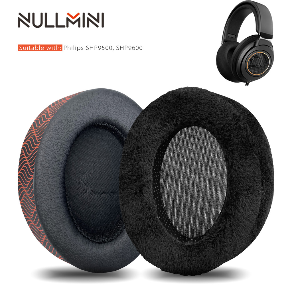 Nullmini Cooling Gel Earpads สําหรับ Philips SHP9500 SHP9600 หูฟังเปลี่ยนเบาะรองนั่ง Earmuffs