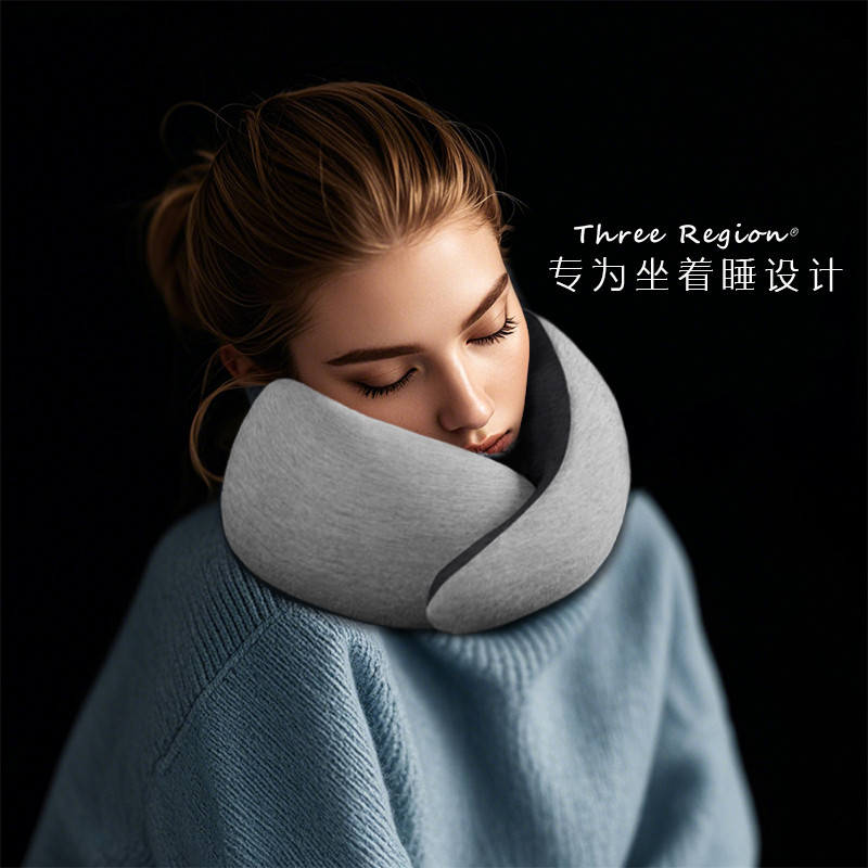 U-Shaped หมอน Handy เครื่องมือรถเครื่องบินสเปนคอหมอนแบบพกพา High-Rail นกกระจอกเทศ Nap หมอนเดินทางคอส