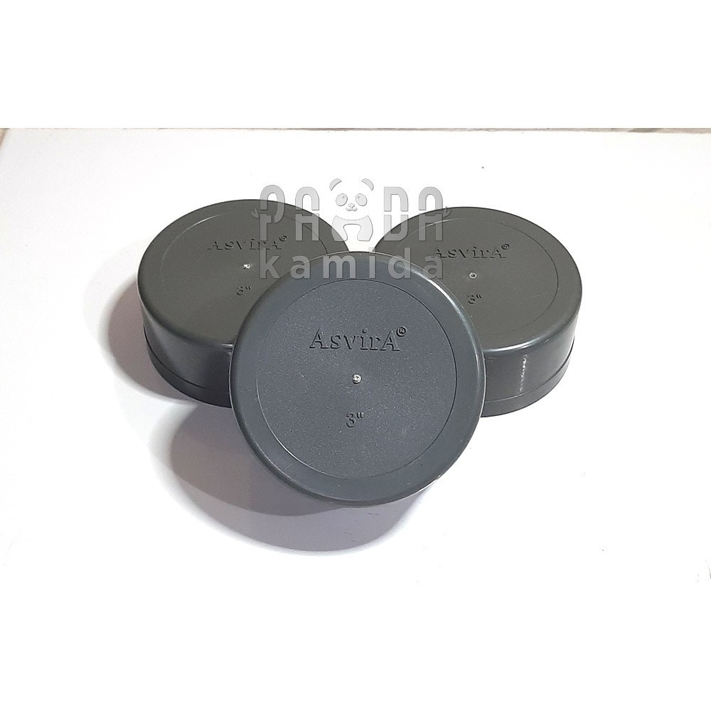 (50++) 3 in PVC Cap / 3" Cap / 3 นิ้ว ASVIRA Paralon Pipe Cap