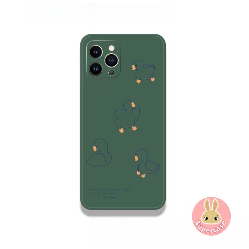 เป็ดน่ารักเคสโทรศัพท์สําหรับVivo X200 Ultra X200S X90 X80 X70 X60 X50 X30 Pro X27 X23 X21 UD X20 X9 