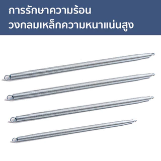 MF ชุดสปริงดัดท่อร้อยสายไฟ 4 ชิ้น/ชุด สำหรับท่อ PVC ขนาด 3/8" 1/2" 3/4" 1" (3-6 หุน และ 1 นิ้ว)