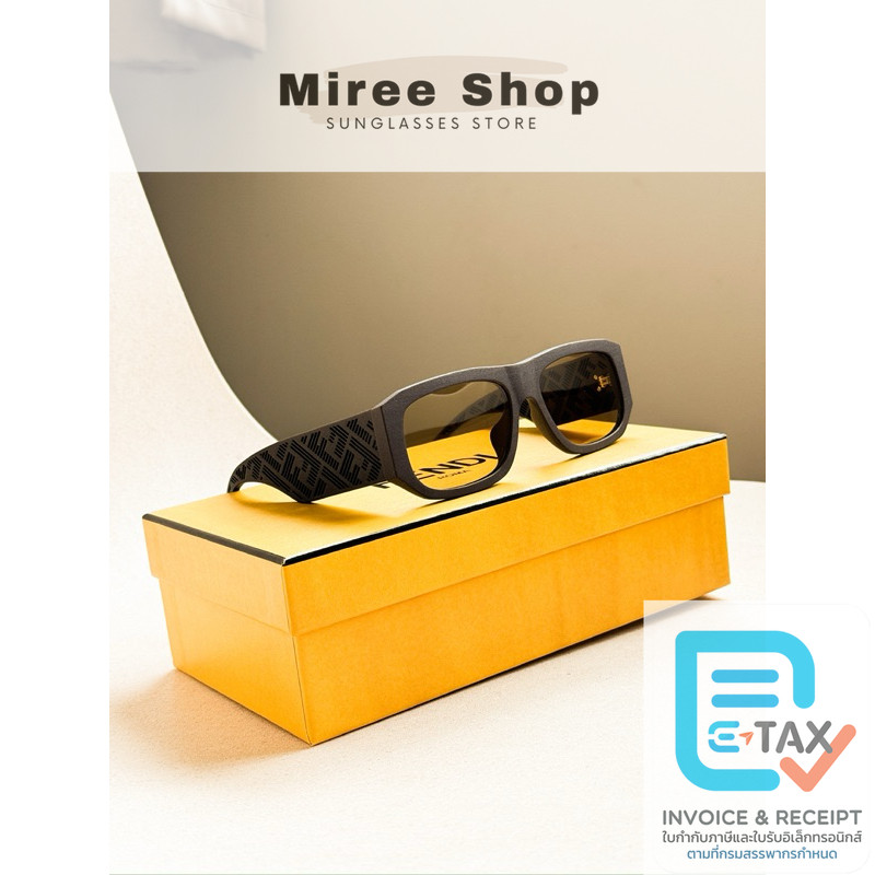 Fendi Shadow Sunglasses ลุคเท่ Unisex ของแท้เท่านั้นค่า FE40106F