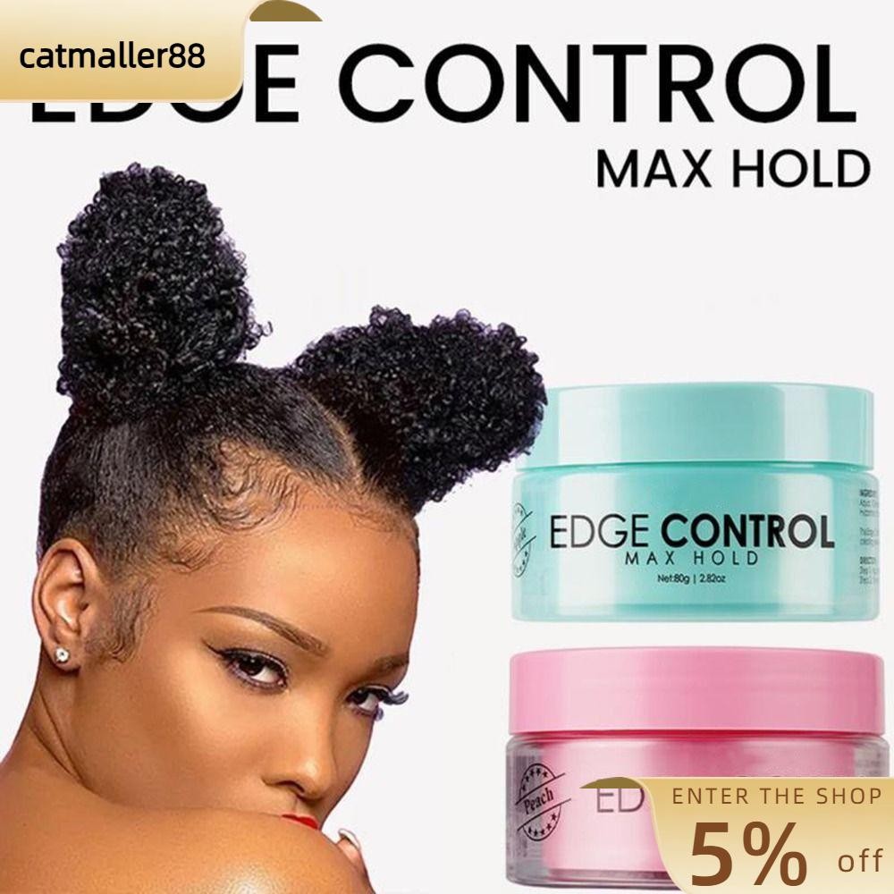 CATMALLER88 Beard Edge Control Wax, 2.82Oz Fruity Scent Hair Stying Gel, Professional Strong Hold Lo