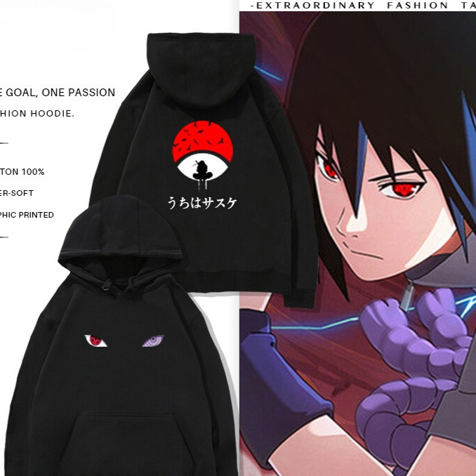 เสื้อฮู้ด Naruto Uchiha Itachi สำหรับผู้ชายและผู้หญิง