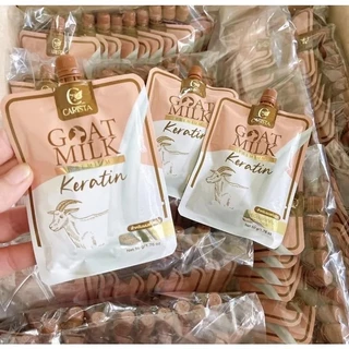 เคราตินนมแพะ goat milk keratin แบบซอง/แบบกระปุก บํารุงผม บำรุง ผม รังแค