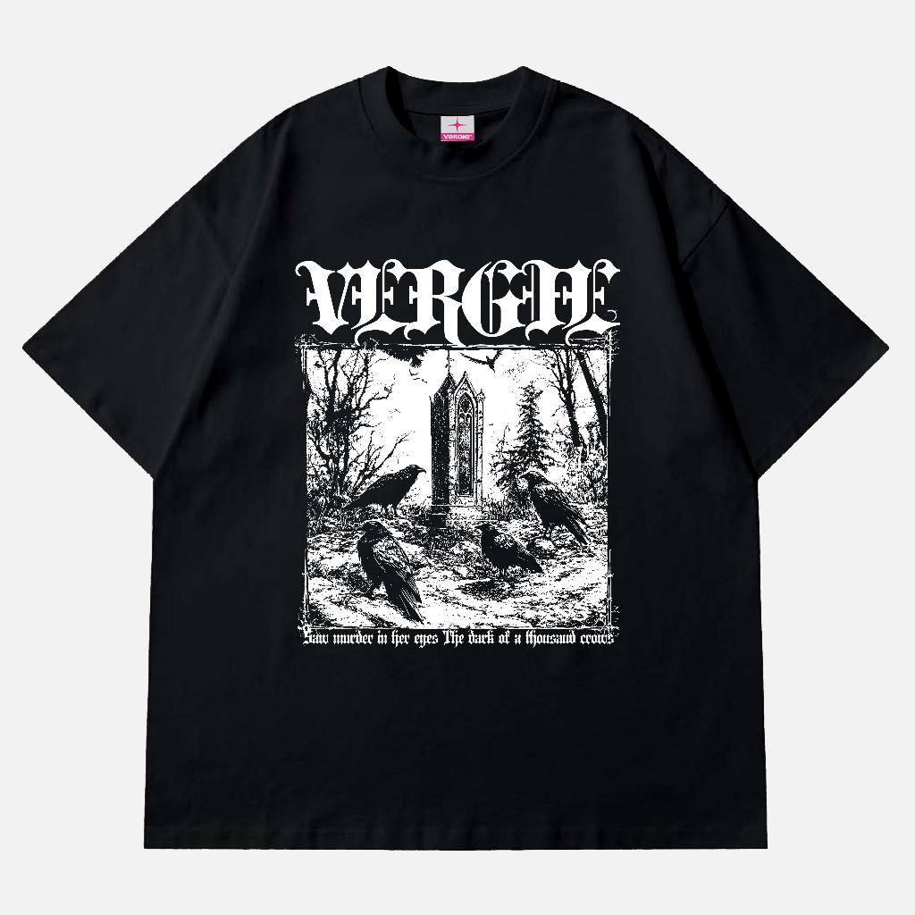 โลคาล์ VERGIE | REVENGE REVENGE REVENGE | เสื้อยืดโอเวอร์ไซส์ | เสื้อยืด Distro Brand Local Original