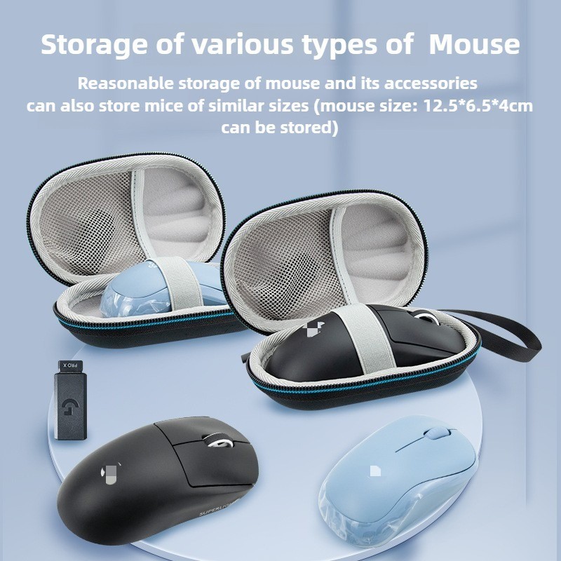 Hard กระเป๋าสําหรับ Logitech M170/M185/M220/M221 SUPERLIGHT GPW เมาส์กระเป๋าเดินทางสําหรับเมาส์อุปกร
