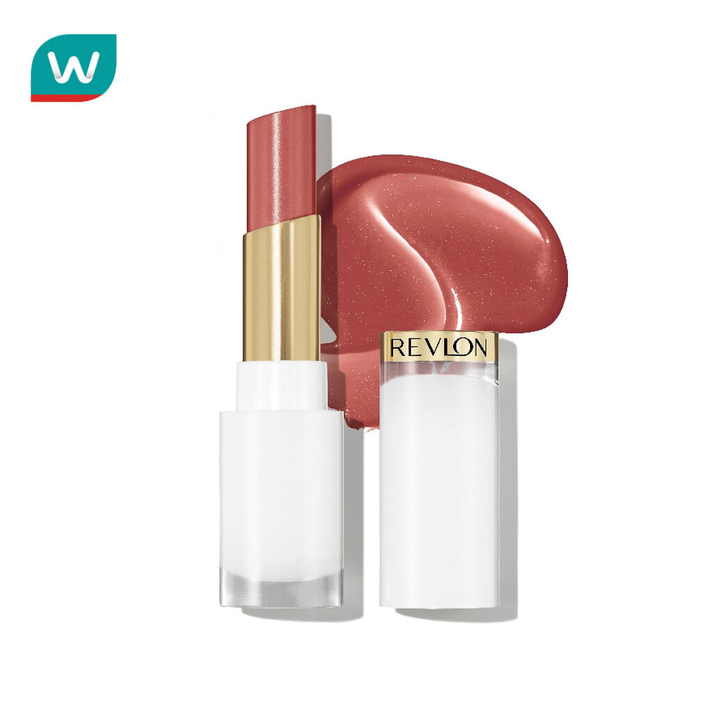 Revlon เรฟลอน ซูเปอร์ ลัสทรัส กลาส ชายน์ ลิป บาล์ม 3.1ก. 004 นู้ด อิลลูมิเนเตอร์