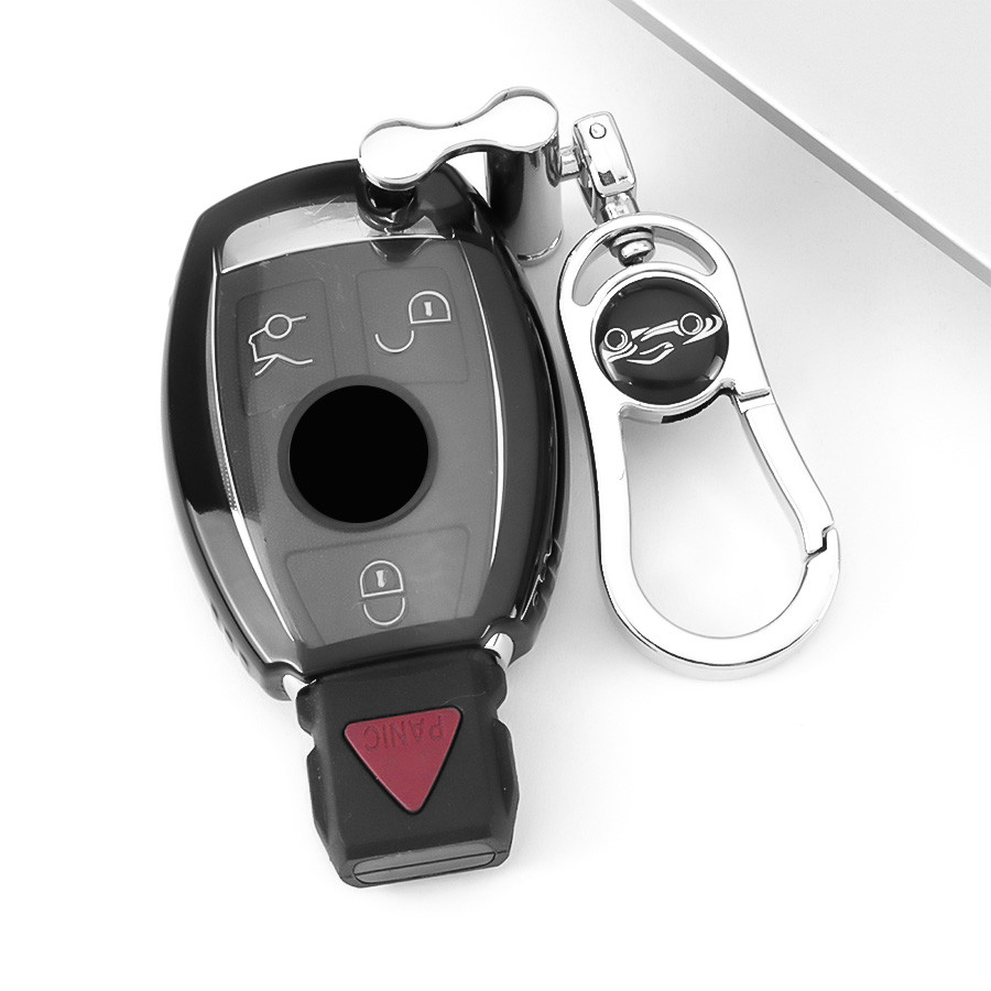 สําหรับเปลือกกุญแจรีโมท Mercedes-Benz 3B เพื่อแทนที่ W203 W210 W211 เปลือกกุญแจอัจฉริยะ