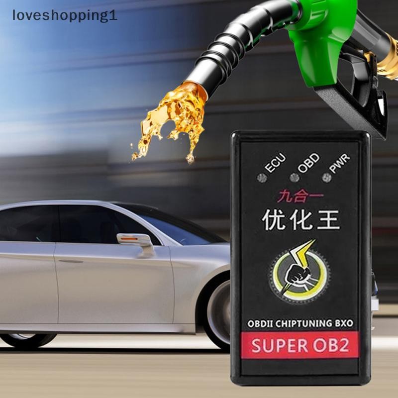 LOVE Super OBD2 Nitro OBD EcoOBD2 ECU Chip Tuning Box Plug Car Fuel Save More Power Hot PING