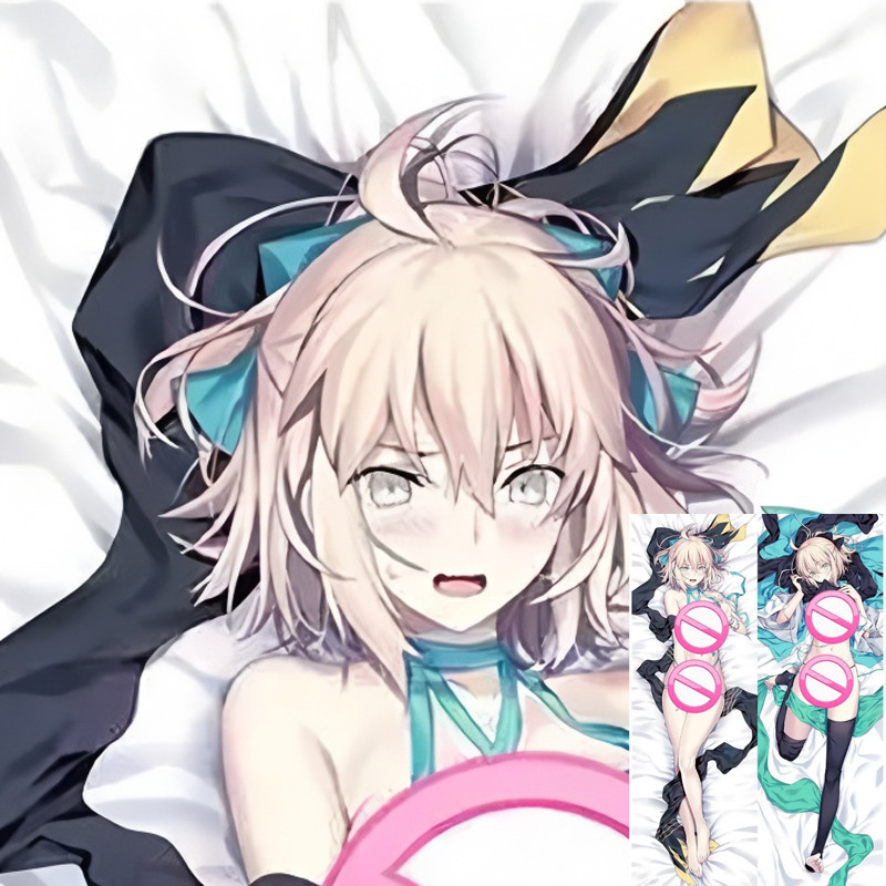 Dakimakura อะนิเมะ Fate Grand Order Chief Okita ปลอกหมอนขนาดชีวิตพิมพ์สองด้าน