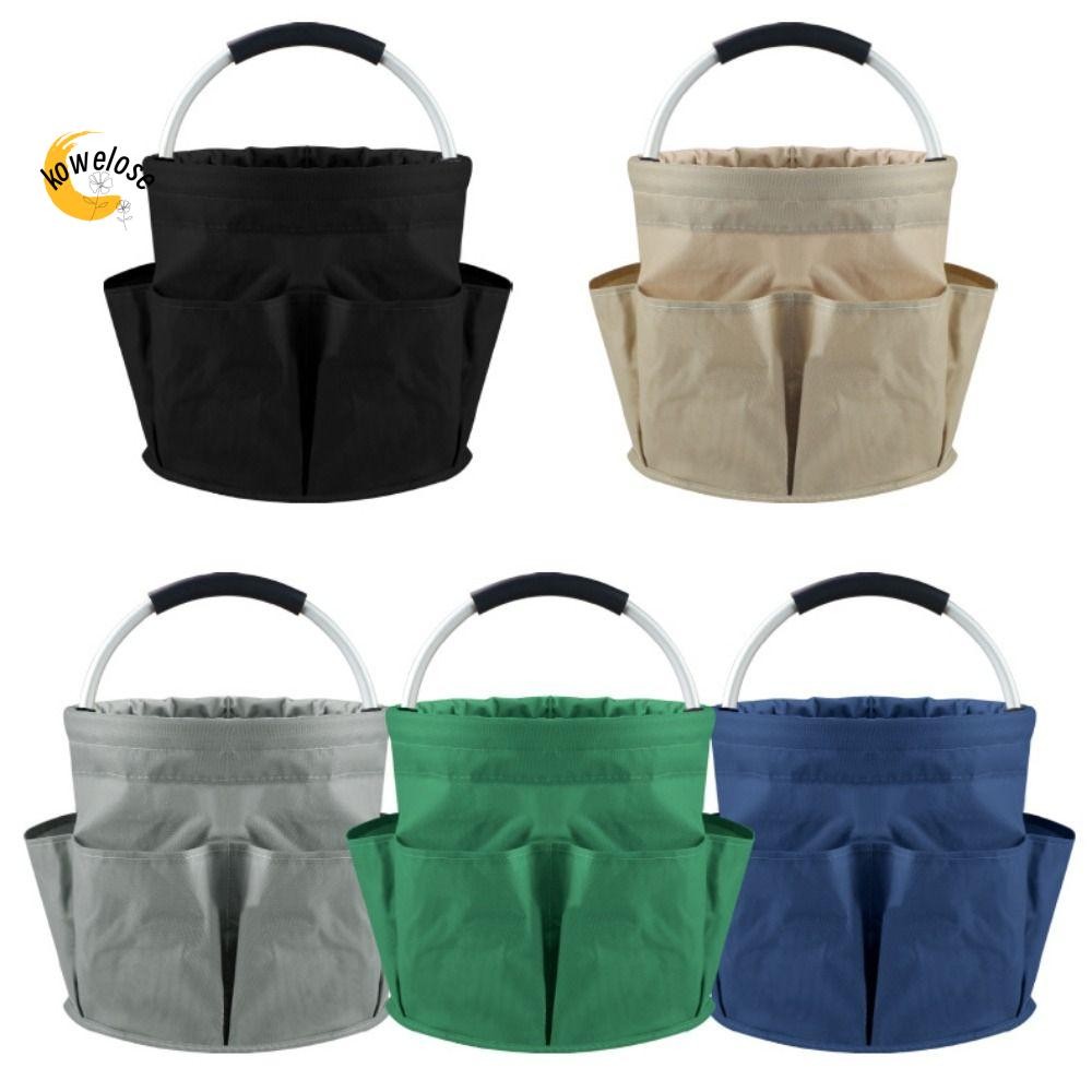 KOWELOSE ที่เก็บล้างรถ, ผ้า 17L Large Storage Organiser Bag, 5 สีพร้อมที่จับ Picnic Tote Outdoor Picnic