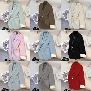 SUNBALEE 🩵 SUIT-22 เสื้อสูท Blazer มีซับใน สูทแขนยาว สำหรับผู้หญิง เสื้อสูทพลัสไซส์ S-3XL สินค้าพร้อมส่ง