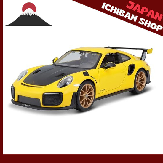 【จากประเทศญี่ปุ่น】 Maisto 1/24 Porsche 911 GT2 RS Maisto 2018 Porsche 911 GT2 RS Race Sports Car Die
