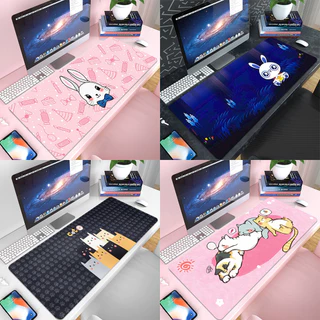 แผ่นรองเม้าส์ 300x800x3 มม. แผ่นรองเมาส์ ที่รองเมาส์ Mouse Pad แผ่นรองเม้าส์ขนาดใหญ่ เมาส์