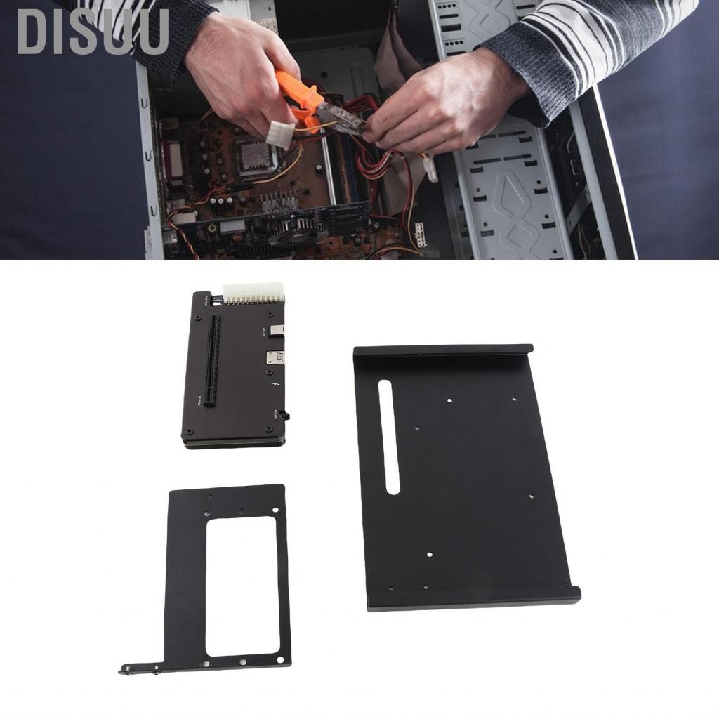Disuu DESUU-TH GUGXIOM กล่องหุ้ม GPU ภายนอกพอดีสำหรับ Thunderbolt 3 4 USB 4.0 PCIE 16X SLOT MINI EGP