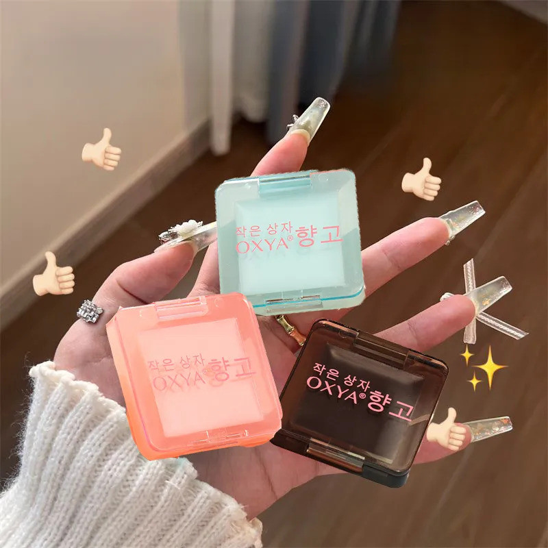 OXYA Solid Perfume Small Square Box Jasmine Rose Balm Solid Perfume Balm