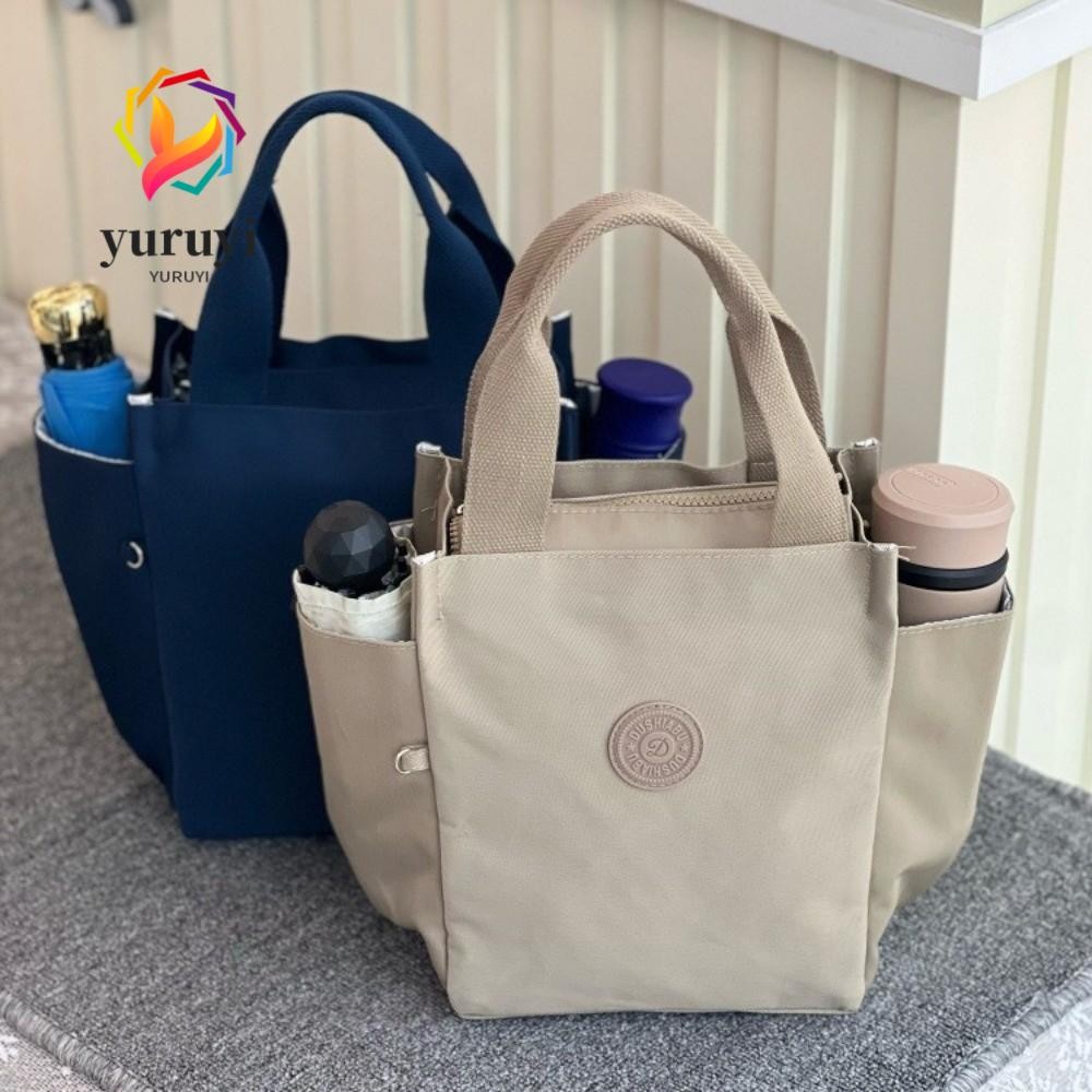 ยูรุยี่ กล่องข้าว, ป้องกันการรั่วซึมกับสองกระเป๋าถุงอาหารกลางวันฉนวนง่ายหนากันน้ําเย็นถุงอาหารกลางวันโรงเรียนทํางานปิคนิค