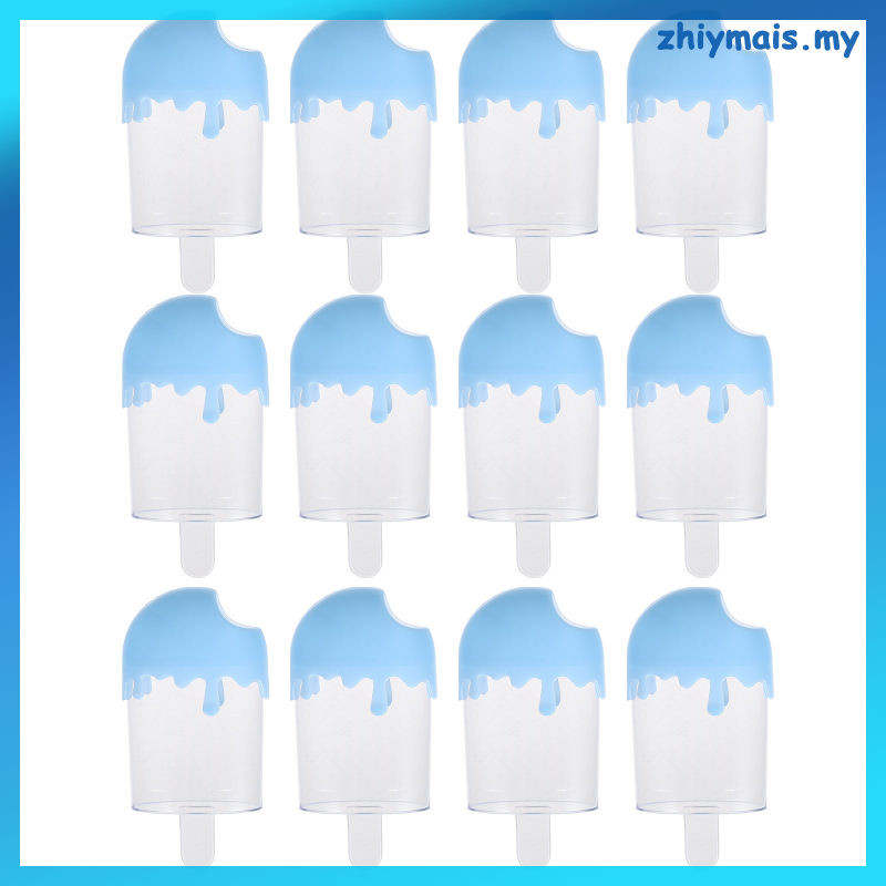 12 ชิ้น Candy Shaped Organizer กล่องบุคลิกภาพ 0.00X0.00X0.00CM Sky- พลาสติก zhiymais