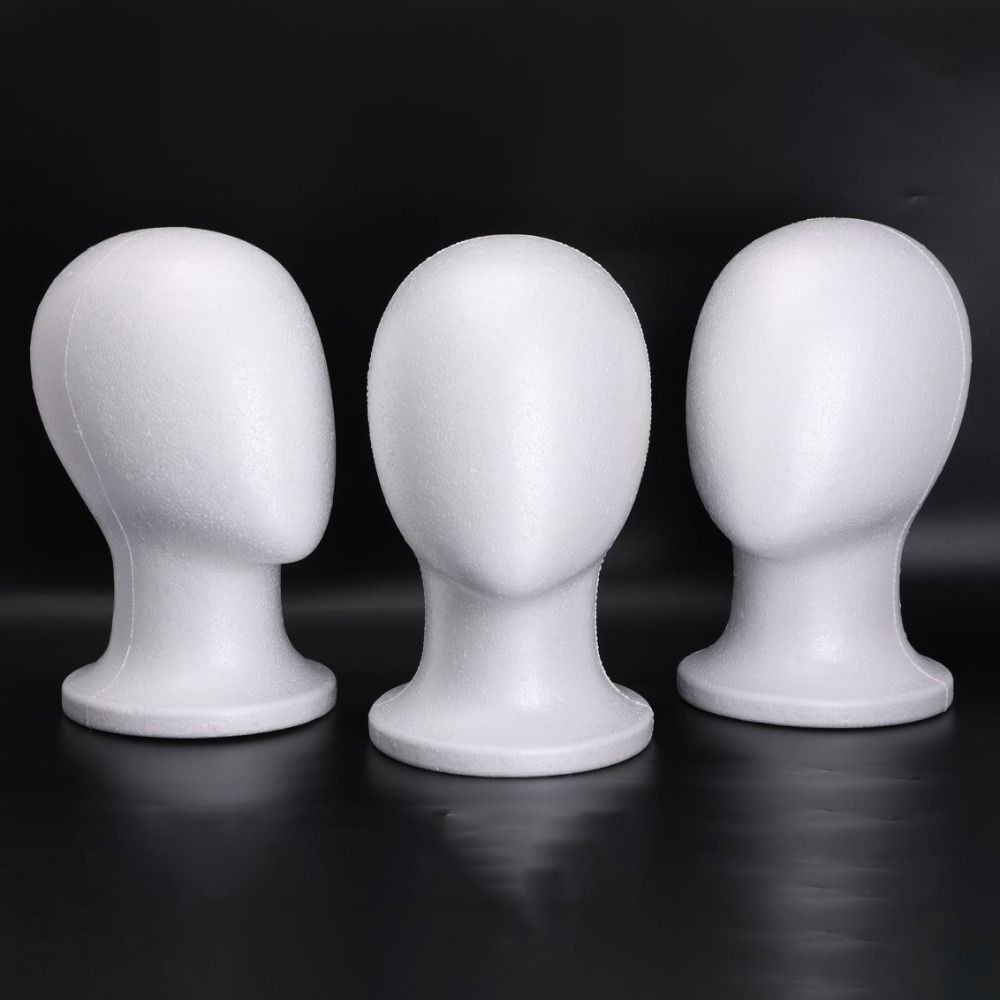 หัวหุ่นโฟม จุนเมอร์ ขาตั้งโชว์วิกผมที่มีเสถียรภาพน้ําหนักเบารุ่นหัวโฟม - รูปที่ 7