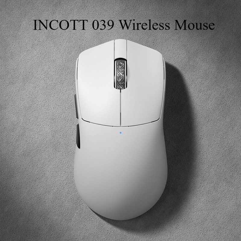 INCOTT 039 PRO 8K เมาส์เล่นเกมไร้สาย Tri-Mode | เซ็นเซอร์ Esports น้ําหนักเบาพิเศษขนาด 52 กรัม