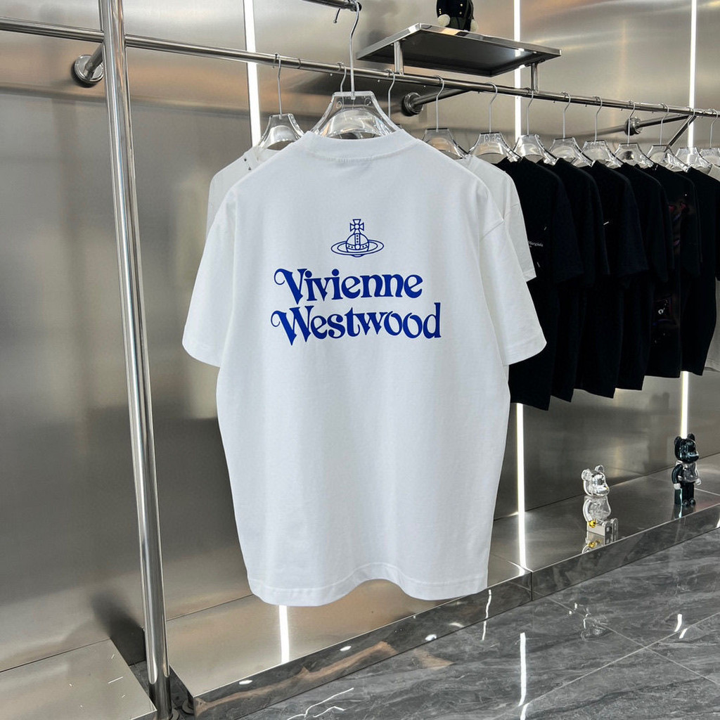 Vivi*nnsummer เสื้อยืดแขนสั้นพิมพ์ลาย ผ้าฝ้ายหลวม สไตล์ล่าสุด จากXSถึง3XL