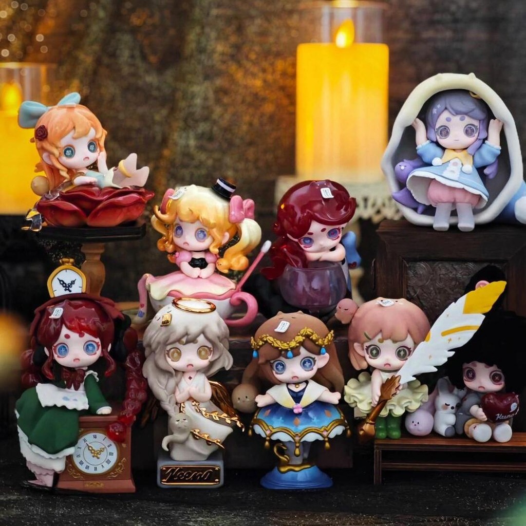 Ghost keeno Second Generation Mysterious Treasure Series Blind Box  Cute Ornaments  Toy Doll