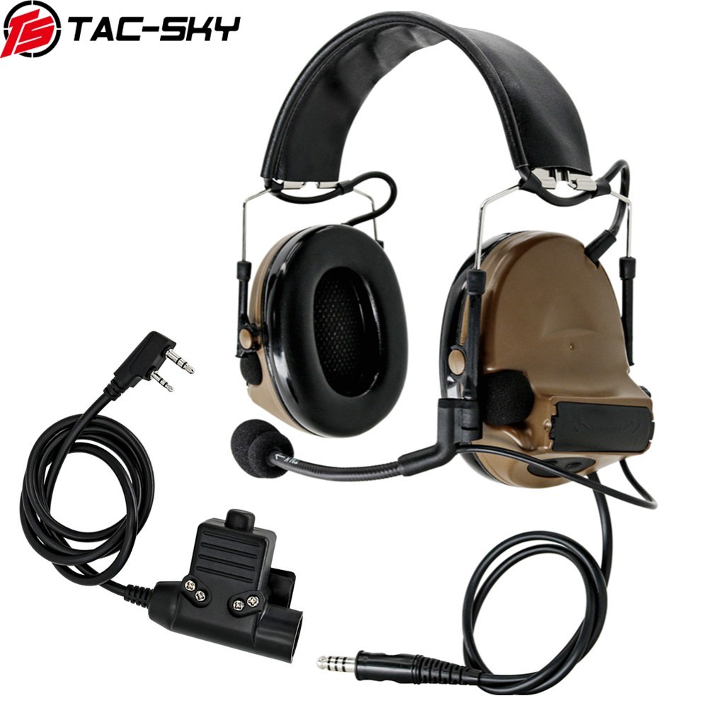 ชุดหูฟังNoise Cancelling รุ่นComtac-II/C2 สำหรับCBและU94PTT